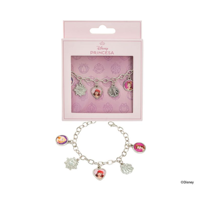 Pulsera Plateada Princesas Ref DY2292 miniatura 1